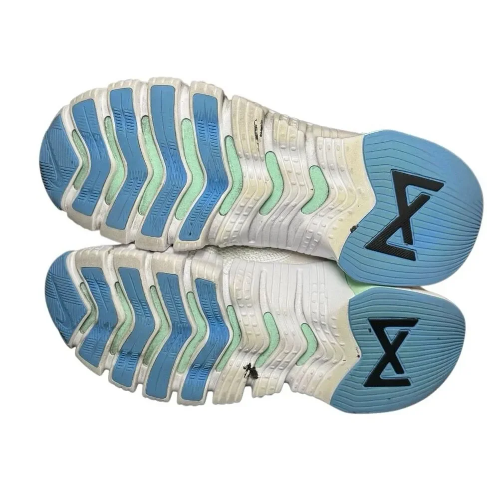 Nike Free Metcon 5 Womens Training Shoes White Blue Mint CZ0596-100 Size 10.5